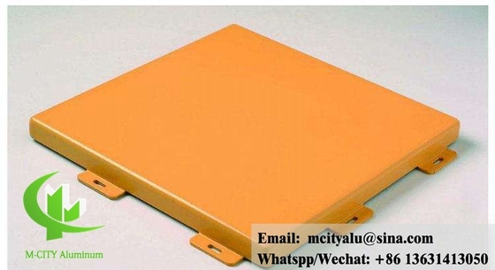 Pulverbeschichtung von Massivaluminiumplatten für Gebäudewandverkleidungen