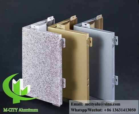 Außenverkleidung aus Aluminium