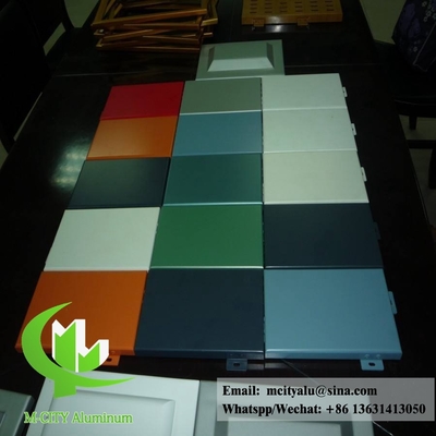 Aluminiumwandverkleidung Metall-Aluminiumfassade Außenverkleidung PVDDF