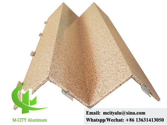 Architektonische Massivaluminiumverkleidung für Wand für Gebäudefassade