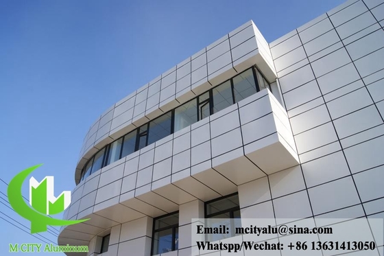 Architektonische Massivaluminiumverkleidung für Wand für Gebäudefassade