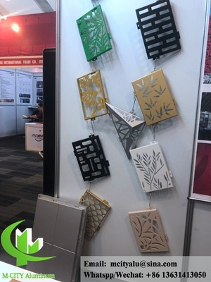 Metall-Aluminium-Platten lassen Form für Gebäudeverkleidung mit Goldfarbe