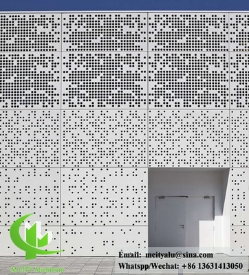 Pulverbeschichtete Aluminiumplatten für die Fassade