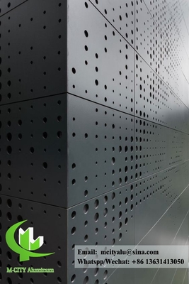 Lasergeschnittenes Perforationsblech für Aluminiumfassaden