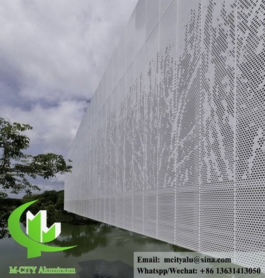 Pulverbeschichtete Aluminiumplatten für die Fassade