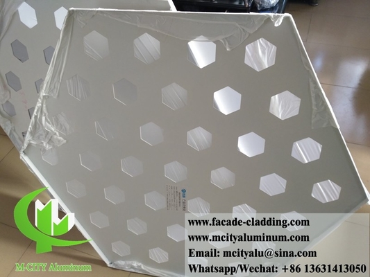 Metall-Aluminiumplatten für Vorhangwandfassaden
