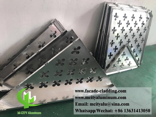 Metall-Aluminiumplatten für Vorhangwandfassaden