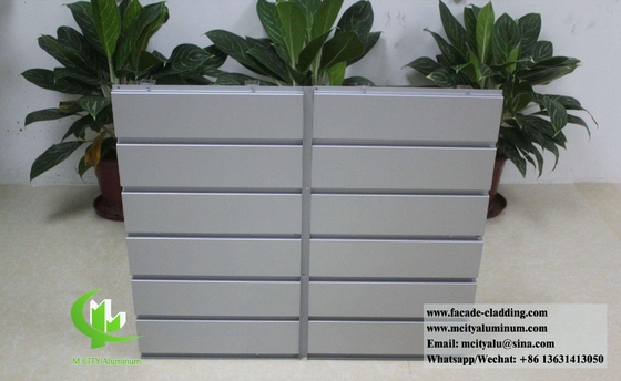Verkleidung aus gebogener Aluminiumplatte für Dachverkleidungen