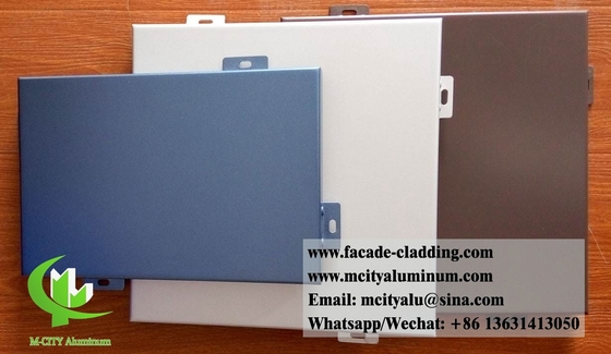 Aluminiumplatten für die Fassadenverkleidung mit einer Wetterdicke von 3 mm