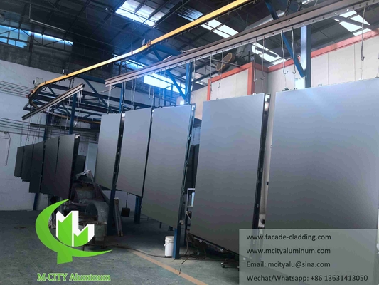 CNC-Aluminiumblech Architekturaluminiumfassade Perforationswandverkleidung Perforationsblech