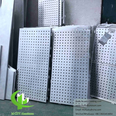 Außenbau Architektonische Aluminiumfassade lasergeschnitten für Wandverkleidung