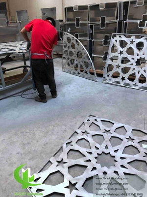 Massive Aluminiumplatten Perforationsschirm-Metallblech