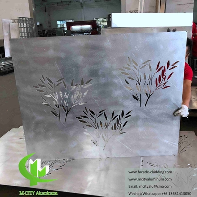 Baumgestaltung Aluminiumplatten für Hotelfassaden kundenspezifischer Metallblechhersteller
