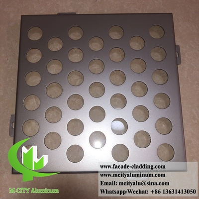 Außen-Architektur-Aluminium-Fassaden, perforierte Platten für die Deckenverkleidung