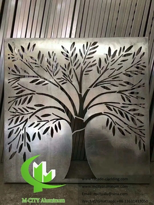 Baumgestaltung Aluminiumplatten für Hotelfassaden kundenspezifischer Metallblechhersteller
