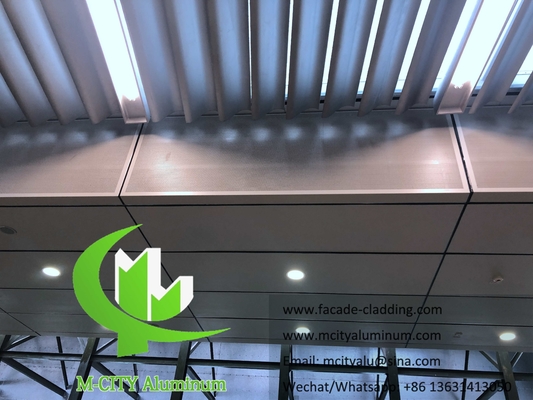 Architektonische pulverbeschichtete, perforierte Aluminiumfolie-Bildschirmplatte