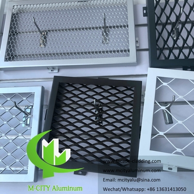 Aluminiummaschenexpandierte Bildschirmplatten für Fassaden