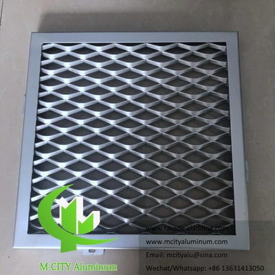 Aluminiummaschenexpandierte Bildschirmplatten für Fassaden