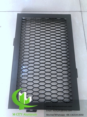 Metallwandplatten mit Perforationsmuster aus Aluminiumblechen für Deckenfassaden