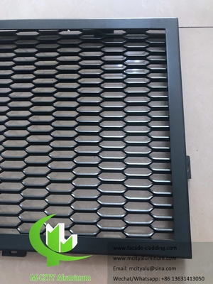 Dekorative Architektur-Aluminium-Gittervergrößerte Bildschirmplatten für die Fassade