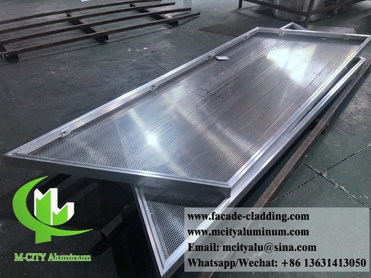 Aluminium-Laser-Schnitt-Blatt Architekturaler Aluminium-Fassaden-Laser-Schnitt für Vorhangwand