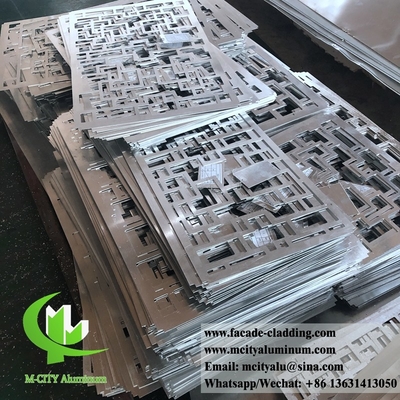 Aluminiumplatten für Hotelfassaden