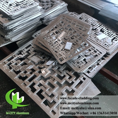 Aluminiumplatten für Hotelfassaden