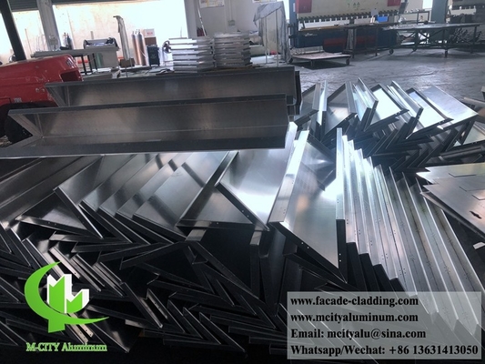 Architektonische pulverbeschichtete, perforierte Aluminiumfolie-Bildschirmplatte