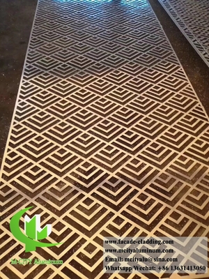 3D-Aluminiumplatten für Hotelfassaden