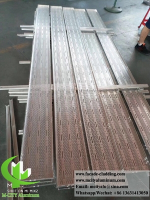 3D-Aluminiumplatten für Hotelfassaden