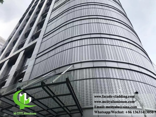 China Lieferant Pulverbeschichtete Metall-Aluminium-Phororplatten für die Außenverkleidung von Fassaden