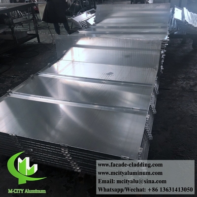 Metallwandplatten Massivaluminium Verkleidung PVDF Fassaden System