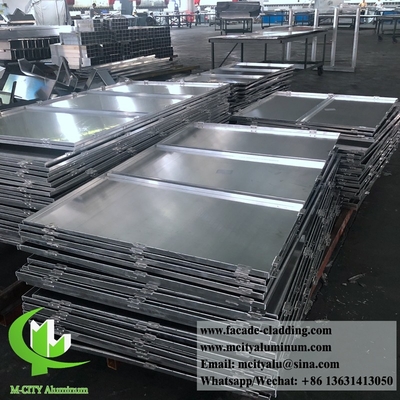 Metallwandplatten Massivaluminium Verkleidung PVDF Fassaden System