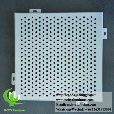3 mm Pulverbeschichtung Metall-Aluminium-Phororplattenbeschichtung für die Außenbeschichtung von Fassaden