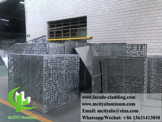 Aluminiummassivplatten für Wandfassaden aus Aluminium
