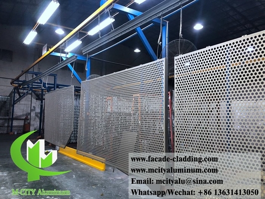 CNC-perforierte Blechplatten für Außenfassaden aus Aluminiumblechen