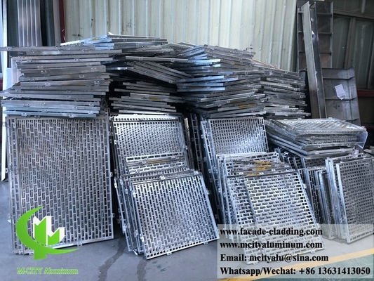 CNC-perforierte Blechplatten für Außenfassaden aus Aluminiumblechen