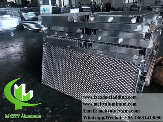 Metall-Aluminium-Architekturbildschirm für Außenfassade