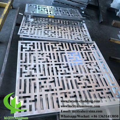 Aluminiummassivplatten für Wandfassaden aus Aluminium