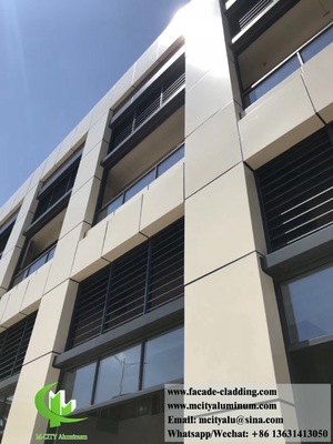 Aluminiumwandverkleidung Massivverkleidung Metallfassaden rostfeste Feuerdichte