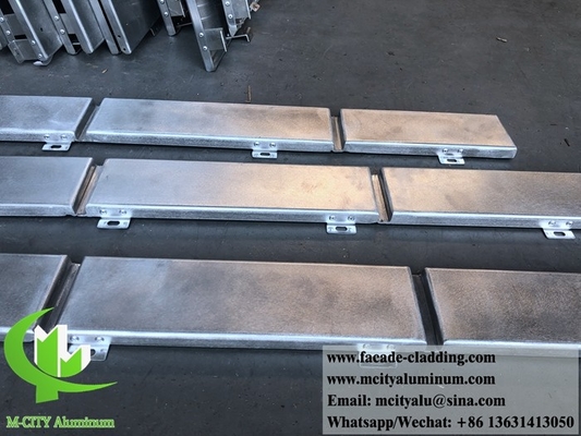Massivaluminiumfolien perforierte Dekorationsplatten Metallfassaden