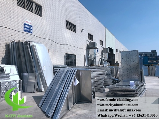 Metallverkleidung Metallfassaden Massiv-Aluminiumplattenfabrik in Foshan, China