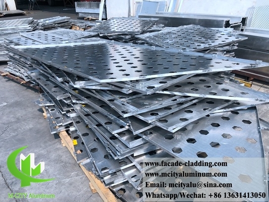 CNC-perforierte Blechplatte Außenfassadenverkleidung aus Aluminiumblech für Außenverkleidung von Fassaden