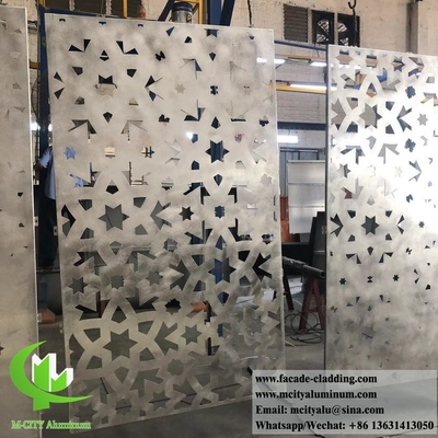 Lasergeschnittene Aluminiumplatten für Gebäude