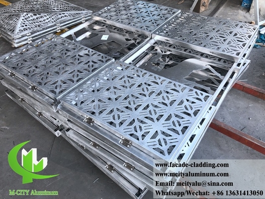 Metallplatten, Massivplatten aus Aluminium, Vorhangwand für die Fassadenverkleidung für die Dauerhafte Außeneinsatz