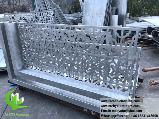 China Lieferant 3mm Metallverkleidung Aluminiumplatten Pulver beschichtet langlebige Anti-Rost-Finish