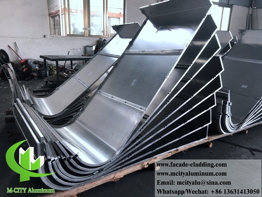 China Lieferant 3mm Metallverkleidung Aluminiumplatten Pulver beschichtet langlebige Anti-Rost-Finish