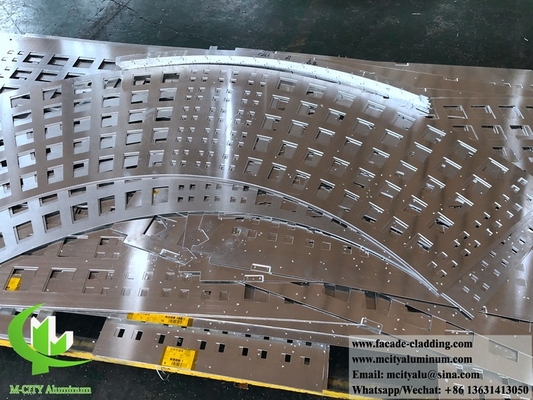 Metallverkleidungsplatten Metallfassaden Aluminiumplatten für Gebäude