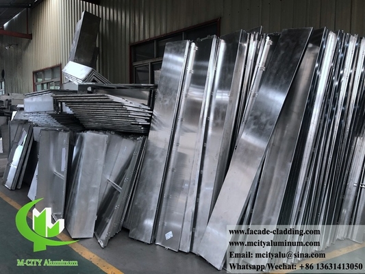 Lieferant von Metallverkleidungen Aluminiumfassade Aluminiumblech für Wandmassivplatten aus Aluminium