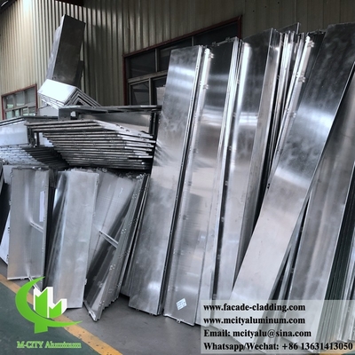 CNC-Metallplatten, Aluminium-Fluorkohlenstoff-Platten, Perforationsvorhänge für Fassadenverkleidungen